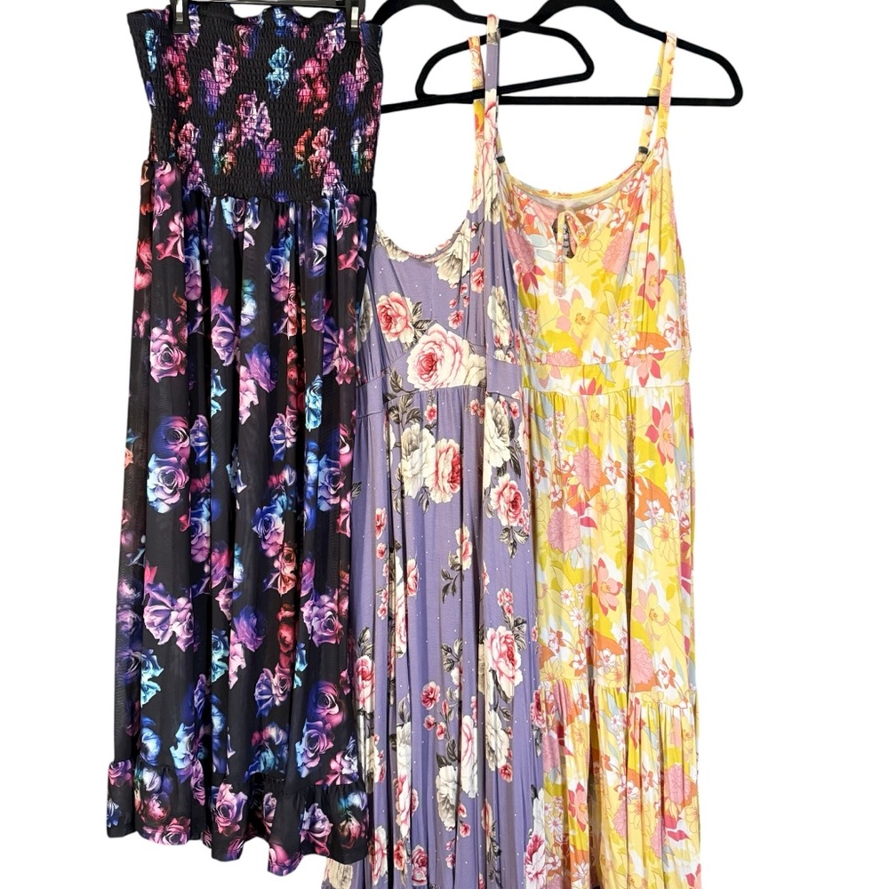 Torrid Floral Maxi Dress Lot of 3! Size 2